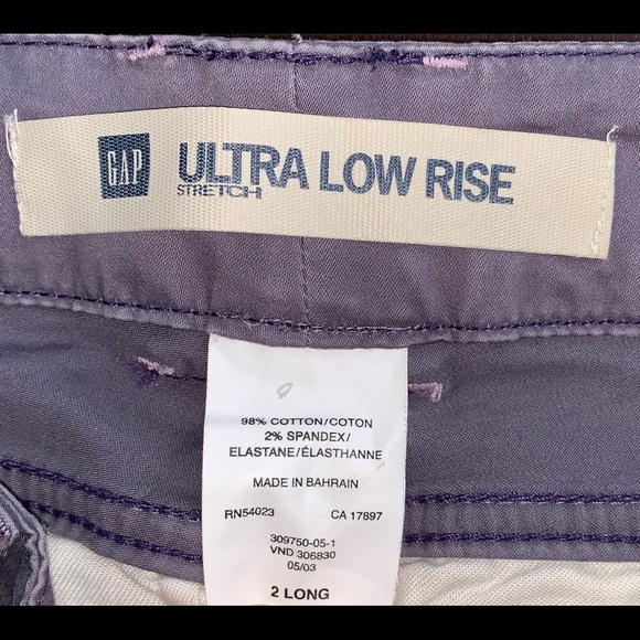 Gap Ultra Low Rise Stretch Bootcut Pants - Picture 5 of 8